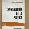 Fenomenologia De Lo Poetico - Castagnino, Raul H. (v5)