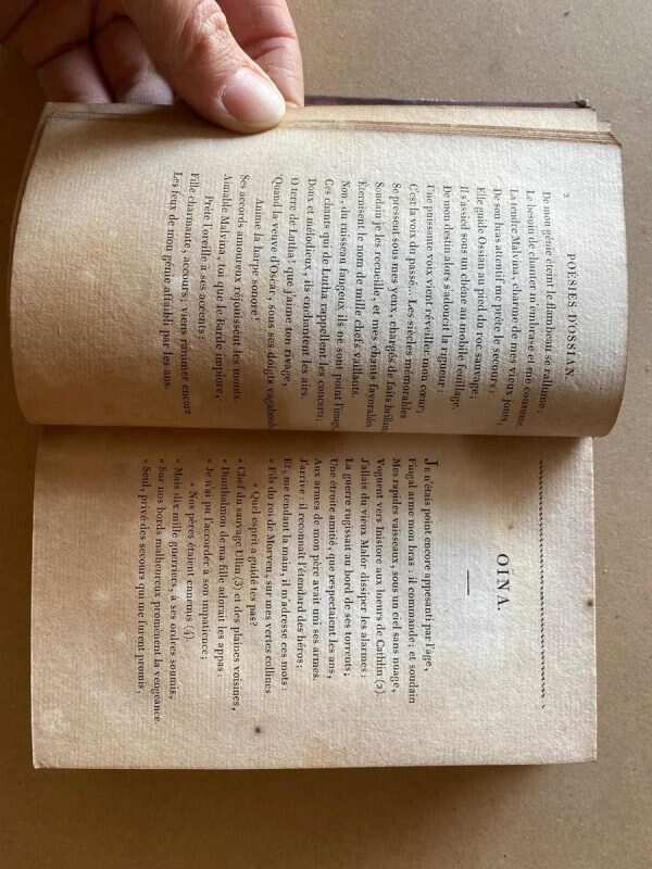 Ossian, Poesies Galliques En Vers Francais - Lormian (y1) - Image 3