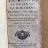 Entretiens Ou L´on Explique La Doctrine De L´eglise Cat(Ga)