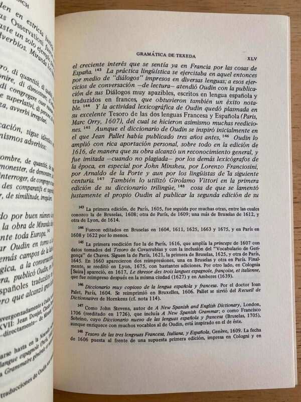 Gramatica De La Lengua Española - De Texeda, Jeronimo (k2) - Image 3