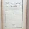 De Gallardo A Unamuno - Andrenio, (n3)