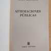 Afirmaciones Publicas - Kissinger, Henry (M2) - Image 2