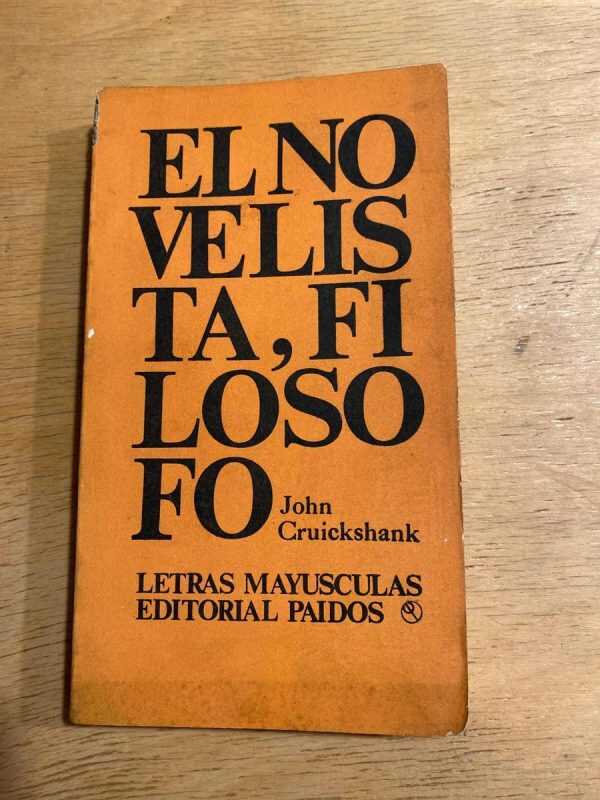 El Novelista, Filosofo - Cruickshank, John (s2)