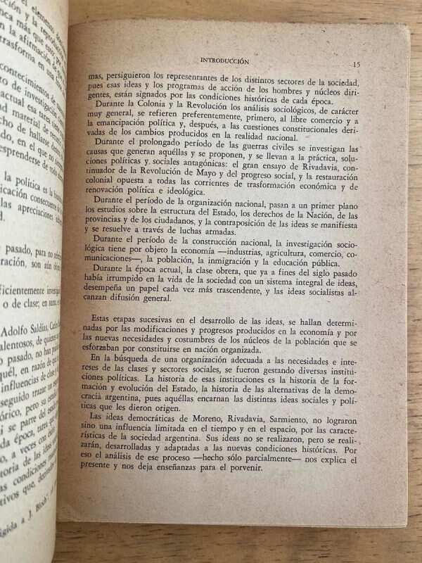 Las Ideas Sociales En La Argentina - Lombardi, Carlos (j1) - Image 3