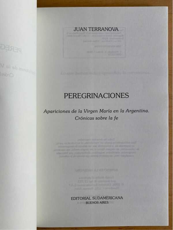 Peregrinaciones. Apariciones De La Virgen - Terranova (j5) - Image 2