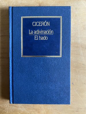 La adivinacion. El hado - Ciceron (3a3)