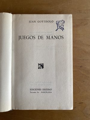 Juegos de manos - Goytisolo, Juan (2x1)