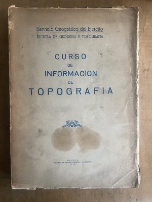 Curso de informacion de topografia- Servicio geografico (a4