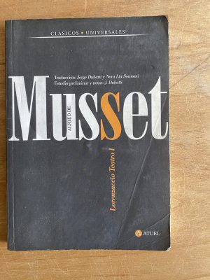 Lorenzaccio Teatro I - De Musset, Alfred (2w6)