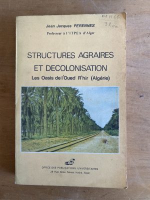 Structures agraires et decolonisation- Perennes (3g8)