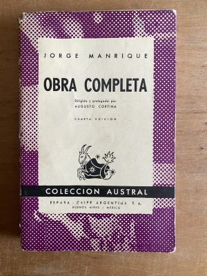 Obra completa - Manrique, Jorge (3a5)