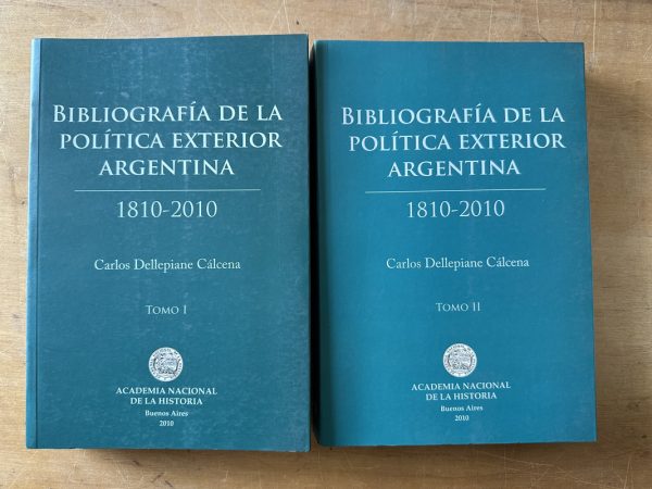 Bibliografia de la politica exterior Arg - Dellepiane (3c1)
