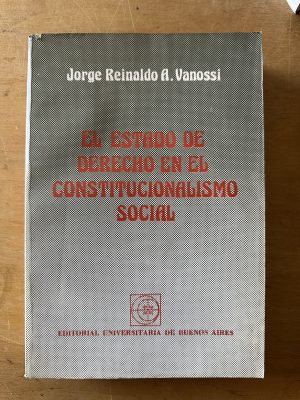 El estado de derecho en el constitucionalismo- Vanossi (3c2