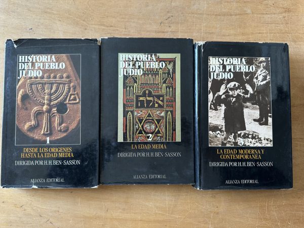 Historia del pueblo judio (3 tomos) - Ben Sasson (3c3)
