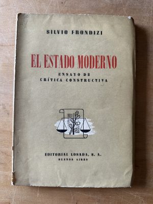 El estado moderno - Frondizi, Silvio (3f1)