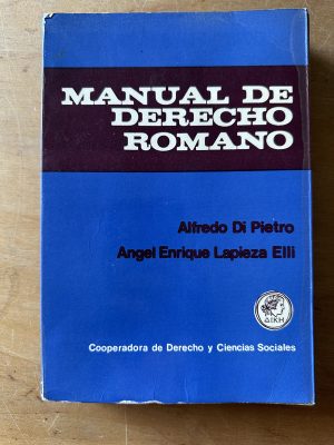 Manual de derecho romano - Di Pietro; Lapieza Elli (3f2)