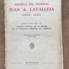 5 tomos - Archivo del General Juan A. Lavalleja (E1) - Image 5