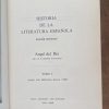 Historia de la literatura española - Del Rio, Angel (Bb6) - Image 2